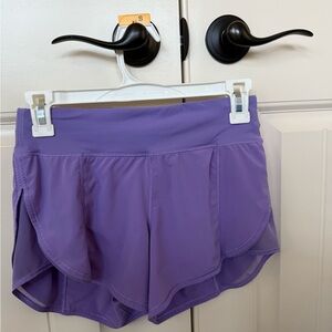 Purple Women's Athletic Shorts